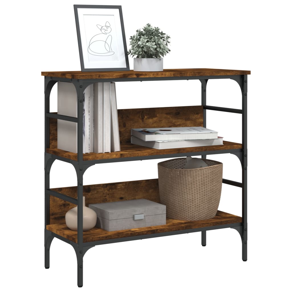 vidaXL Console Table Storage Hallway Living Room Furniture Engineered Wood-3